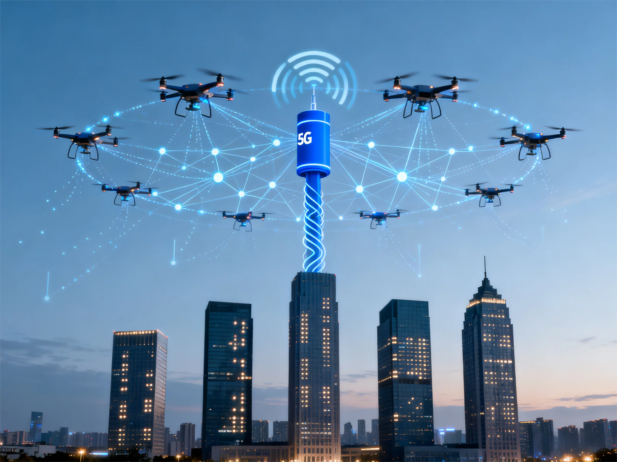 5G Network Expansion Enables Real-Time Drone Operations Across Major Cities